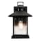 Afx Lennon - 1-Light 15" Outdoor Wall Sconce - Black Finish - Clear Glass LNNW0914MBBK - alternate 1